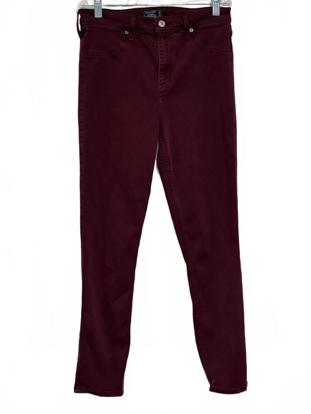 Abercrombie & Fitch Simone High Rise Jean Legging Ankle Pants Size 28